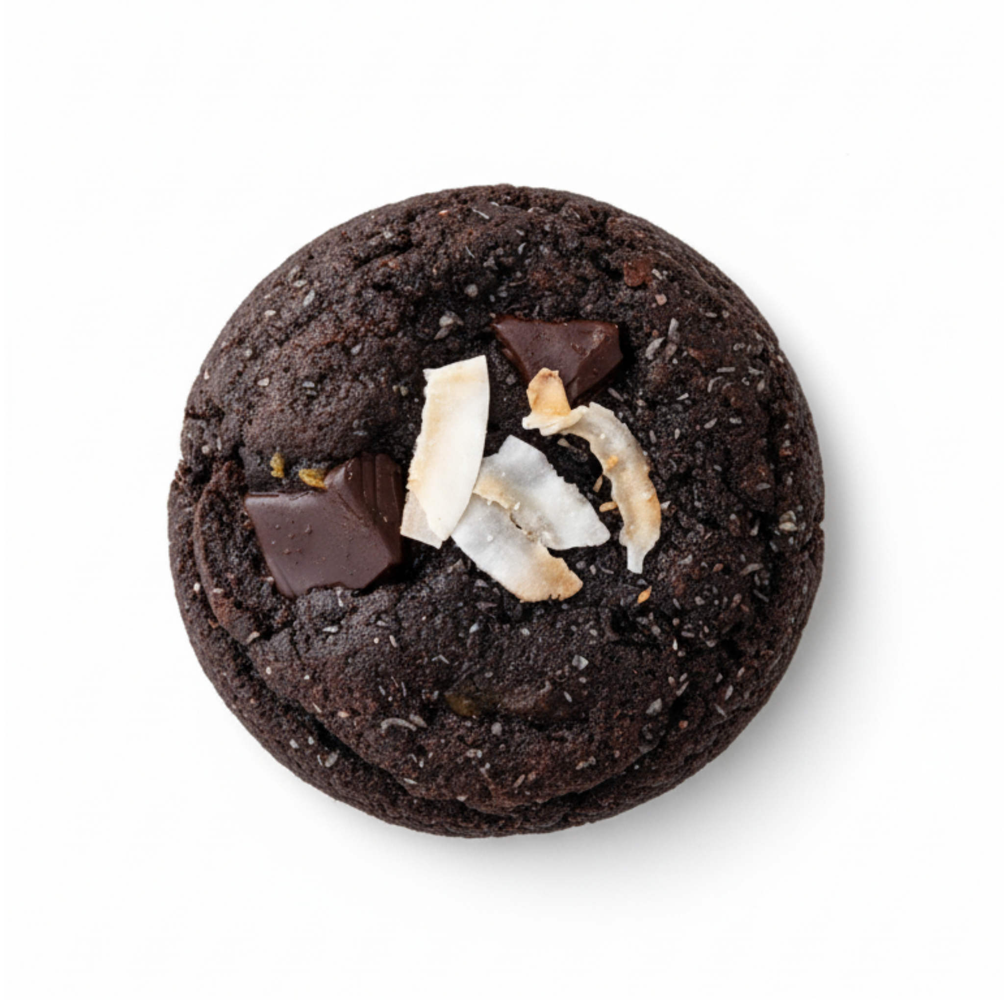 Coconut Chocolate Whey Protein Cookies