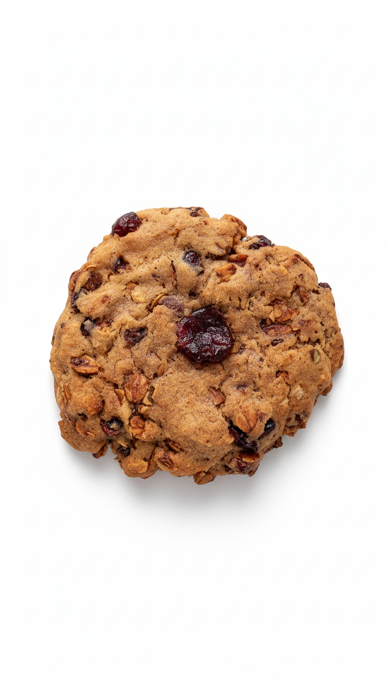 Toasted Oat & Cranberry Crunch Whey Protein Cookies