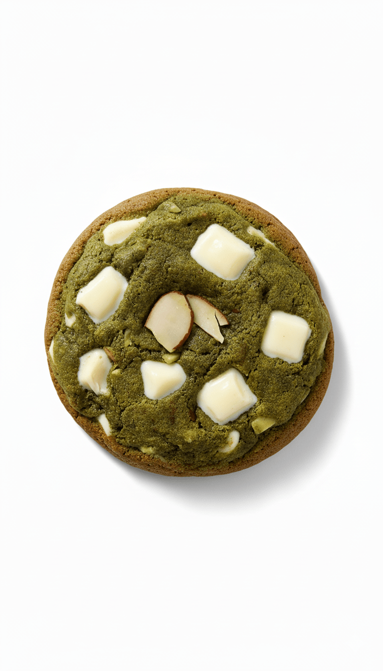 Matcha White Chocolate Whey Protein Cookies - Stay Real Food Inc.